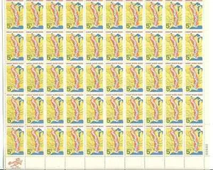 Scott #1319...5 Cent....Great River Road...Sheet of 50 - Picture 1 of 1