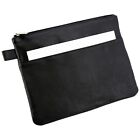 Alassio 42232 Bench Utensil Bag Leather with Zip Closure for Coins, Banknotes an