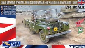 Gecko Models 35GM0076 1/35 FV18001 Mk. 1 4x4 Utility Vehicle Early w/Trailer - Picture 1 of 5