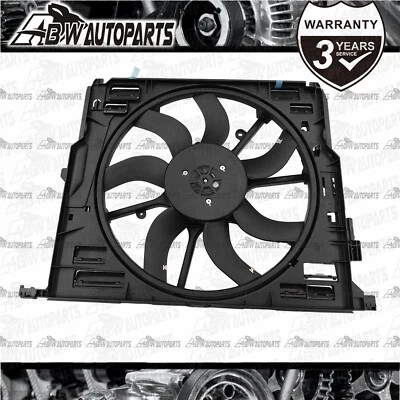 Radiator Thermo Cooling Fan Assembly for BMW 5 Series GT 6 Series Gran 2009-2018 - image 1 of 3