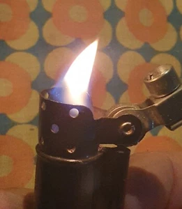 Dunhill Service Lighter Petrol USA Trench WW2 Dark Brown - Picture 1 of 10