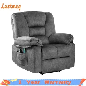 Large Power Lift Electric Recliner Chair with Massage and Heat for Elderly,330lb - Picture 1 of 16