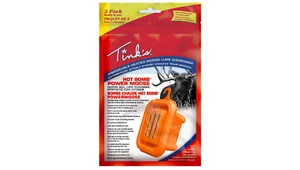 Nuevo Tink's Hot Bomb Power Moose Heated Bull Lure Dispensador Paquete de 2 - Imagen 1 de 1