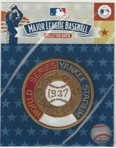 Parche de manga de la Serie Mundial 1937 de los Yankees de Nueva York logotipo oficial de la MLB en paquete - Imagen 1 de 1