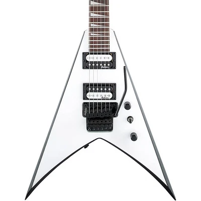 Guitarra Eléctrica Jackson JS Series King V JS32 Blanca con Biseles Negros Foto 1 de 4