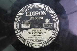 Spencer, Hart & Archibald - EDISON 80643 - Silent Night - Christmas - Foto 1 di 5