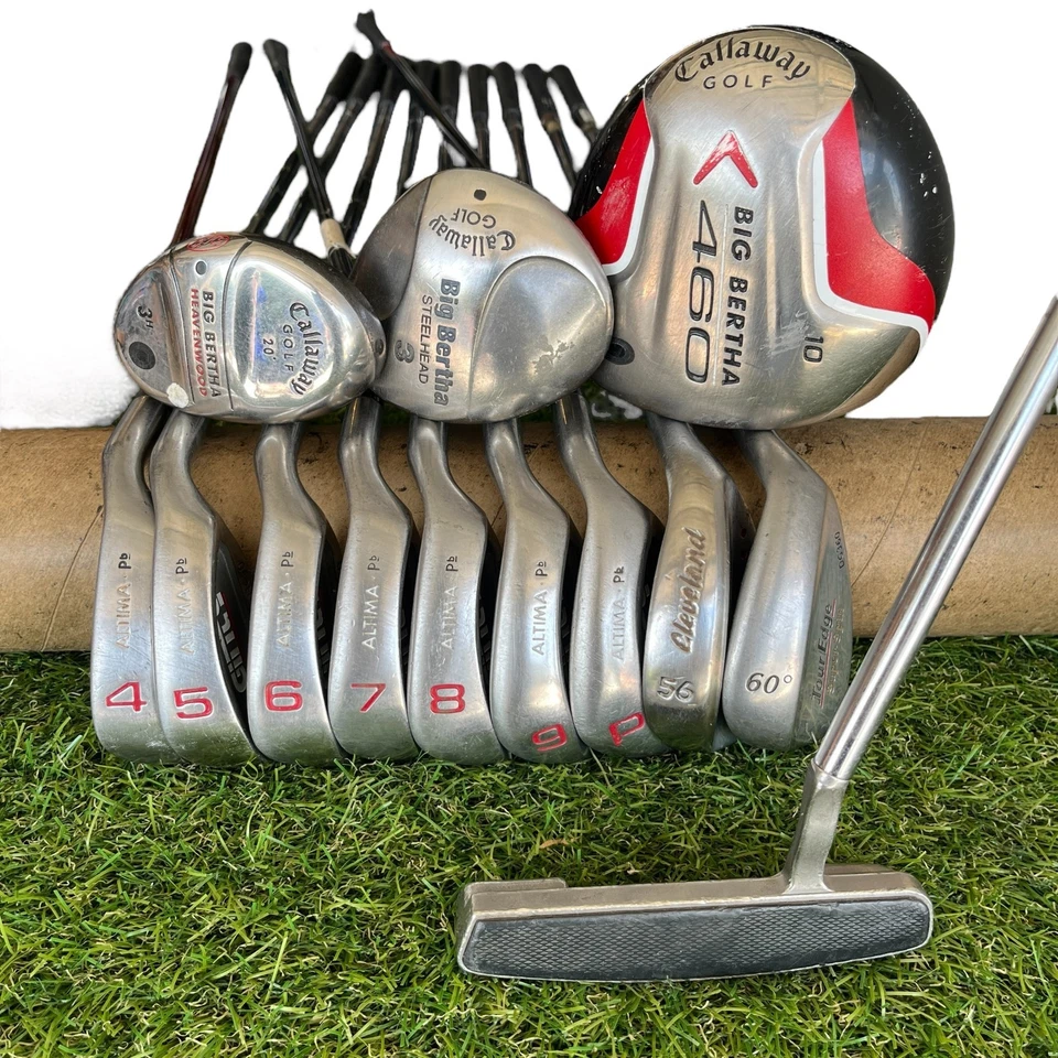 Callaway Big Bertha Ginty STX Regular Flex Complete Men's Golf Club Set Right - Image 1 of 4