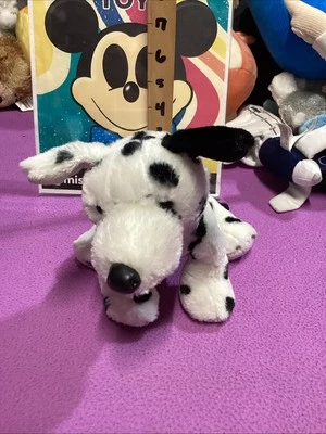 Ganz Webkinz  Dalmatian Plush HM123 RETIRED 8" No Code Fire Dog Firefighter - Image 1 of 4