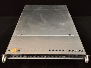 CSE-813M X9SCI-LN4F SUPERMICRO 1U SERVER 4LFF 1x QC E3-1270 3.4GHz 8GB RAM NO HD - Picture 1 of 2