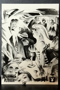 Playboy Centrefold card #2 1996 June Centrefold Collector cards Burning Rubber? - Picture 1 of 2