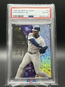 1998 Skybox EX 2001 - Ken Griffey Jr #10 PSA 6 - Picture 1 of 1