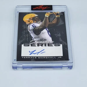 2022 Leaf Signature Series Terrace Marshall Jr. 1/1 - Bild 1 von 2