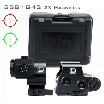 EOTECH CLONE EOTECH 558+G43 Holographic Magnifier Combo Military-Grade Coating W/Logo