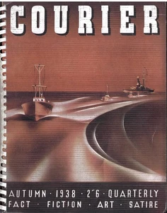 Courier Vintage Magazine Quarterly Autumn 1938 Fact Fiction Art Satire great ads - Picture 1 of 3