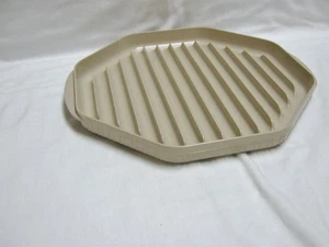 ANCHOR HOCKING MICROWAVE COOKWARE ROASTING BACON RACK OCTAGON PM499 - Picture 1 of 6