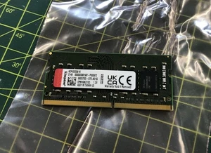 Kingston 16GB PC4-25600 DDR4-3200MHz 260-Pin SoDimm 1.2V Memory RAM KCP432SS8/16 - Afbeelding 1 van 1