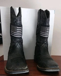 ARIAT Patriot Work Boots Men’s 11 EE Camo American Flag USA - Picture 1 of 18
