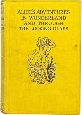 1920 ALICE IN WONDERLAND Antique FIRST EDITION Adventures ART DECO carroll RARE - Image 1 of 4