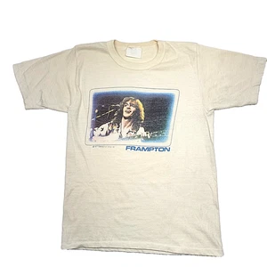 Camiseta vintage 1977 banda para hombre pequeña/mediana Peter Frampton clásica rock & roll - Imagen 1 de 13