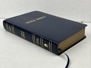 Andrews Study Bible NKJV 2010 New King James Version Unmarked Blue Cover - Picture 1 of 18