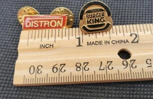 Pasadores de servicio para empleados Burger King / Distron, metal, lote de 4 - Imagen 1 de 11
