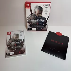 Witcher 3 Wild Hunt Complete Edition Nintendo Switch DLC & Stickers - Picture 1 of 11