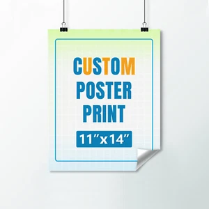 Custom Posters Prints - Custom Personalized Photo to Poster Printing, Gloss - Picture 1 of 14