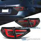 For 2008-2014 Subaru Impreza Hatchback Tail Lights w/ Red LED Sequential