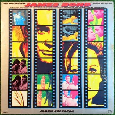 James Bond 007 10th Anniversary SuperPak Album 2 x LP 1972 United Artists UXS-91 - Bild 1 von 4