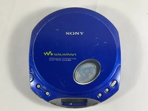 Sony Walkman D-E350 ESP MAX Portable CD Disc Player Blue - Tested-Works Read* - Picture 1 of 9