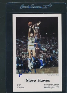 1983/84 Seattle Super Sonics Police Steve Hawes Signed Auto *A6123 - Picture 1 of 1