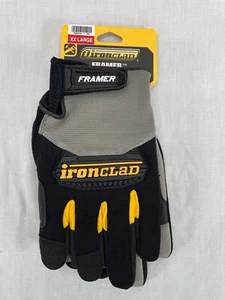 Ironclad Framer WORK Gloves XXL FRAMING CARPENTRY ELECTRICAL RIGGING - Picture 1 of 3