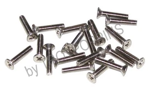 20-SS M4-0.7 X 20MM PFH PHILLIPS CABEZA PLANA MÁQUINA MÉTRICA TORNILLOS ACERO INOXIDABLE - Imagen 1 de 1