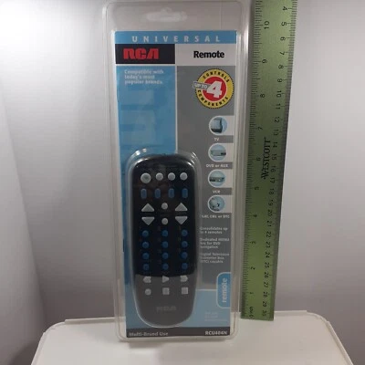 New RCA RCU404 Four-Device Universal Remote Control Works with Most brands - Image 1 of 2