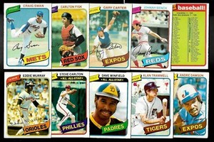 1980 OPC 80 O PEE CHEE TOPPS MLB BASEBALL CARD 1-125 SEE LIST