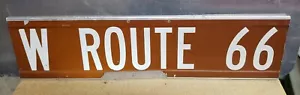ROUTE 66 SCHILD 6"X24" - Bild 1 von 2