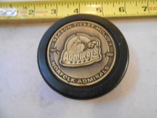 VINTAGE AHL 2007 NORFOLK ADMIRALS SEASON TICKET HOLDER OFFICIAL HOCKEY PUCK NHL
