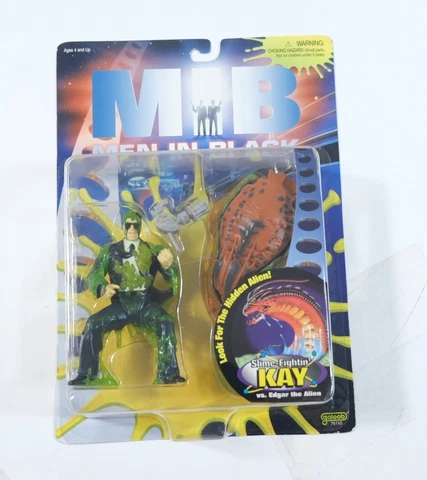 1997 Galoob Men in Black Agent Kay Slime Fightin Action Figure Cover