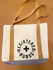 REGISTERED NURSE w/ Center Cross Tote Bag - Picture 1 of 2