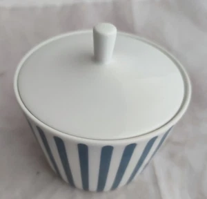 Vintage - Melitta Zürich Jupp Ernst - blau - Zuckerdose mit Deckel - Bild 1 von 3