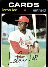 1971 TOPPS LERON LEE ST. LOUIS CARDINALS #521