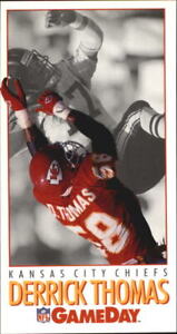 1992 GameDay Football Card #134 Derrick Thomas