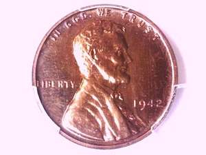 1942 Lincoln Wheat Cent PCGS PR 64 RB 40239283 Toned - Picture 1 of 7