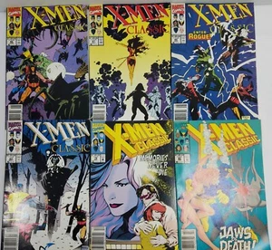 Marvel Comics X-Men Clásico Lote de 6 Número 60 61 62 63 78 80 1991 1992 1993 - Imagen 1 de 7