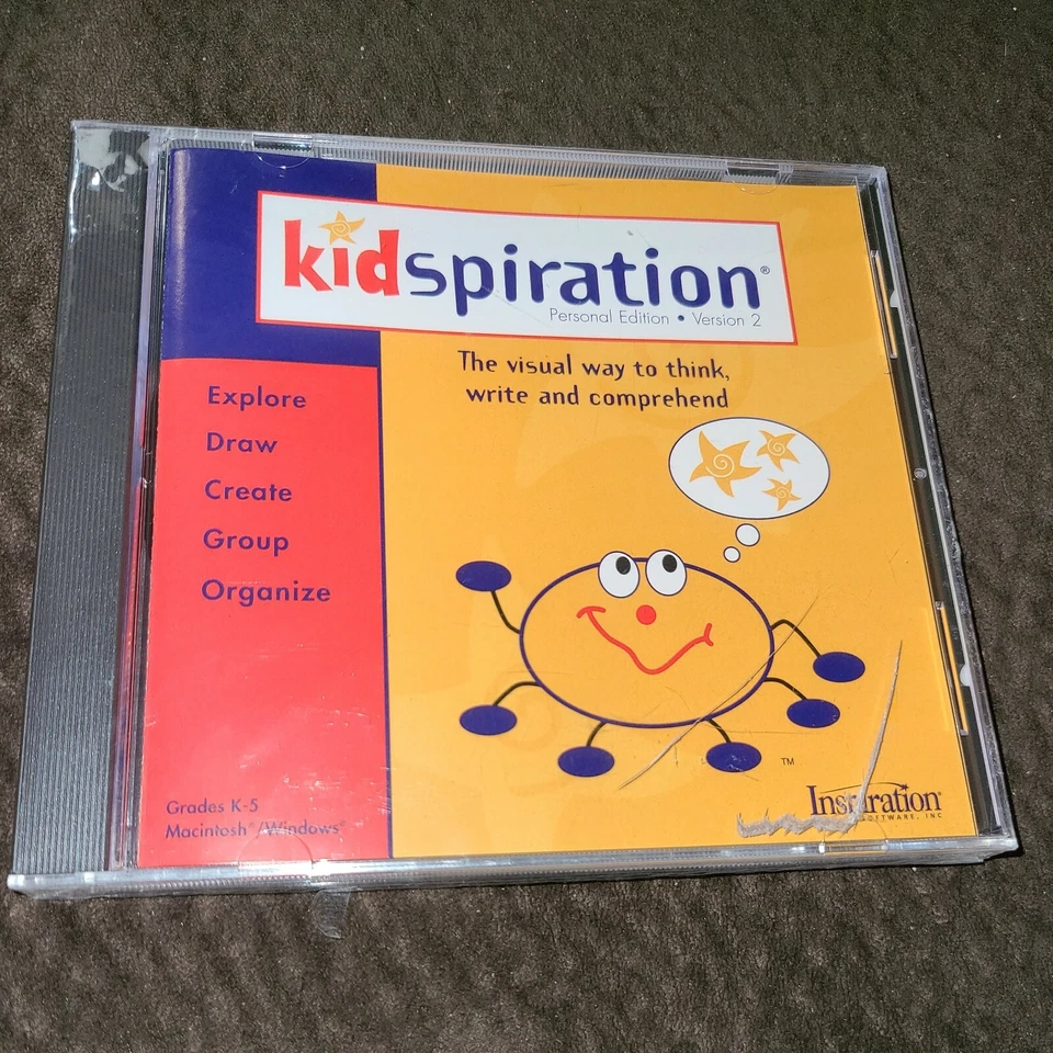 Kidspiration Software Version 2 Visual Way To Think, Write and Comprehend - Image 1 of 3