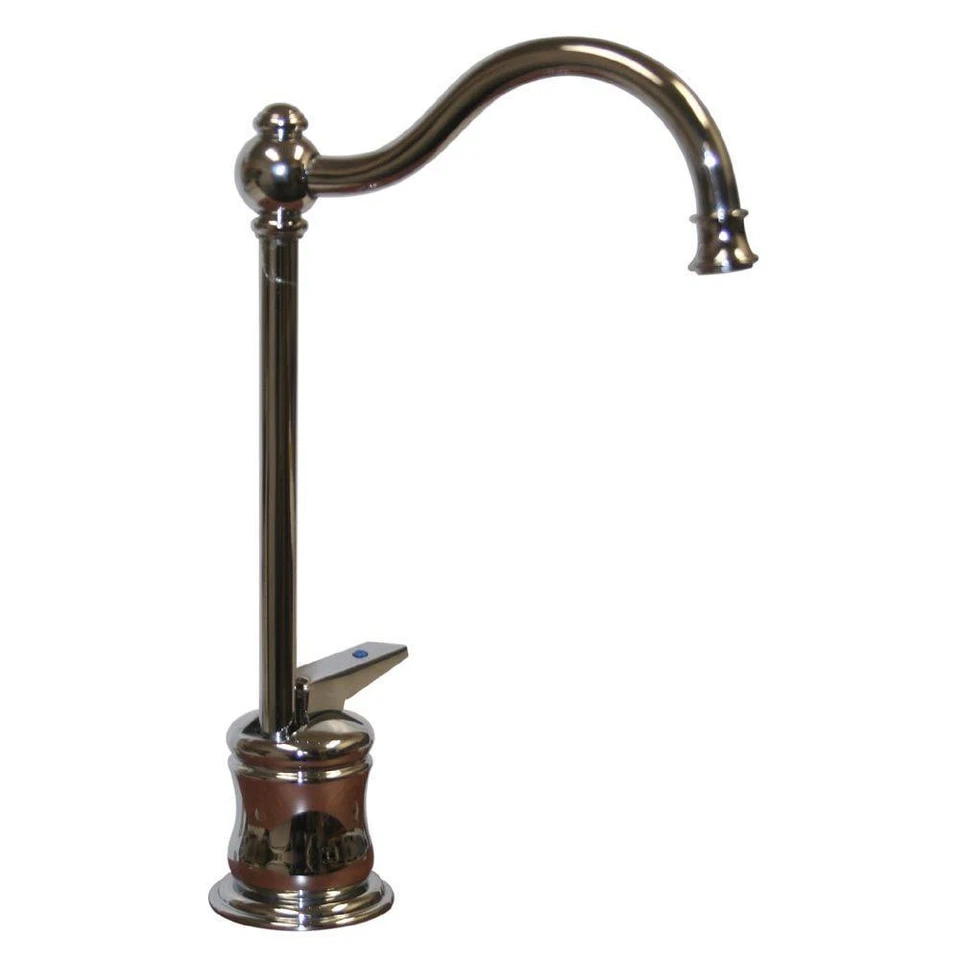 Grifo punto de uso de una manija Whitehaus WHFH3-C56-POCH en cromo pulido Foto 1 de 1