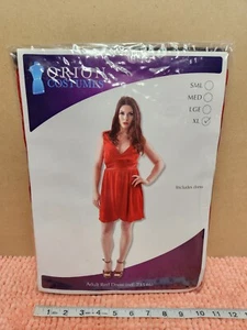 Orion Costumes "Adult Red Dress" Halloween Costume Sexy Cosplay Dress Sz XL - Picture 1 of 5