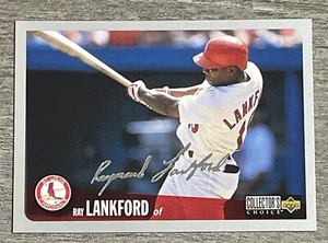 Ray Lankford 1996 Collector’s Choice Silver Signature Cardinals #690 *I807* - Picture 1 of 2