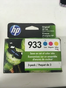 Original OEM HP 933 Cyan, Magenta, Gelb 3er-Pack/Neu - Ablaufdatum 01/23 - Bild 1 von 2