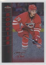 2016 Fleer Showcase Ultra Rookies Platinum Medallion /99 Sebastian Aho Rookie RC
